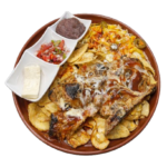 Chuletón con tajadas