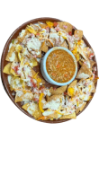 Nachos con Carne Picada o Pollo     