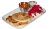 Pupusas mixtas de chicharrón y queso